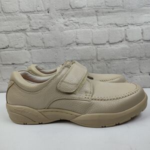 Dr. Comfort Scott Men's Shoe Size US 10.5 M Khaki Wide Diabetic Leather Upper